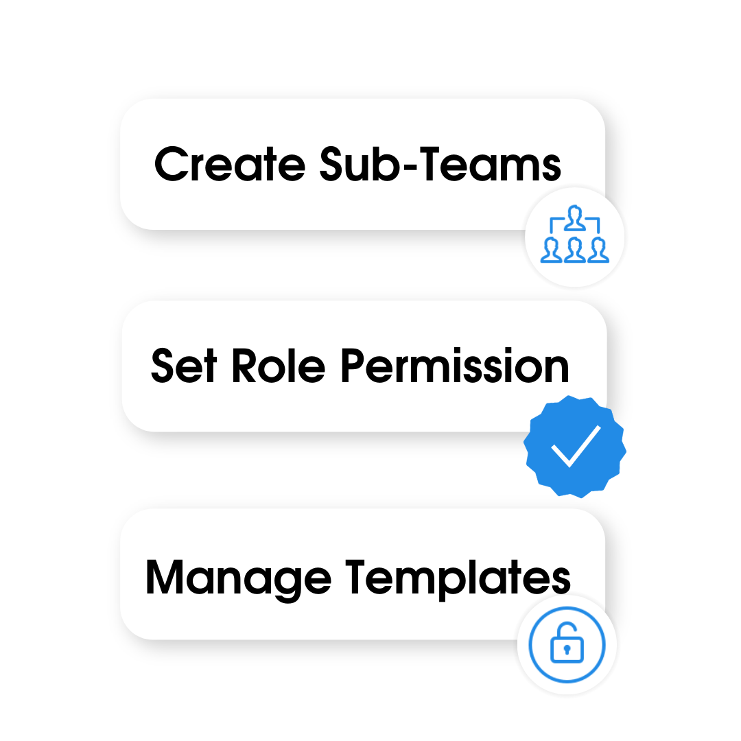 Manage your wave cards with admin control.