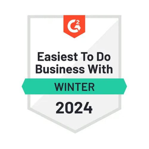 Easiest to do business with badge