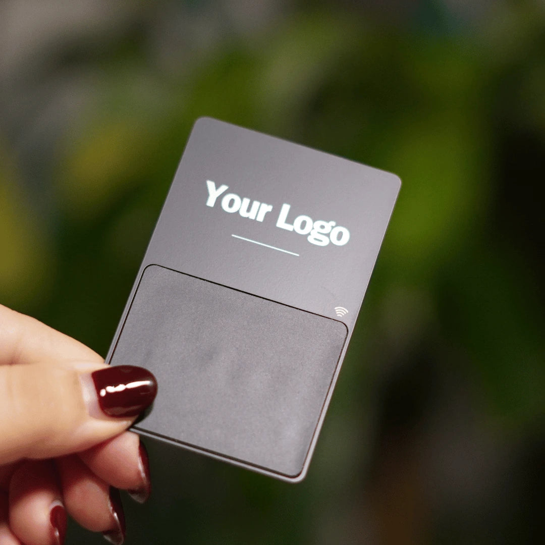 Metal Digital Business Card Laser Engraved#color_laser