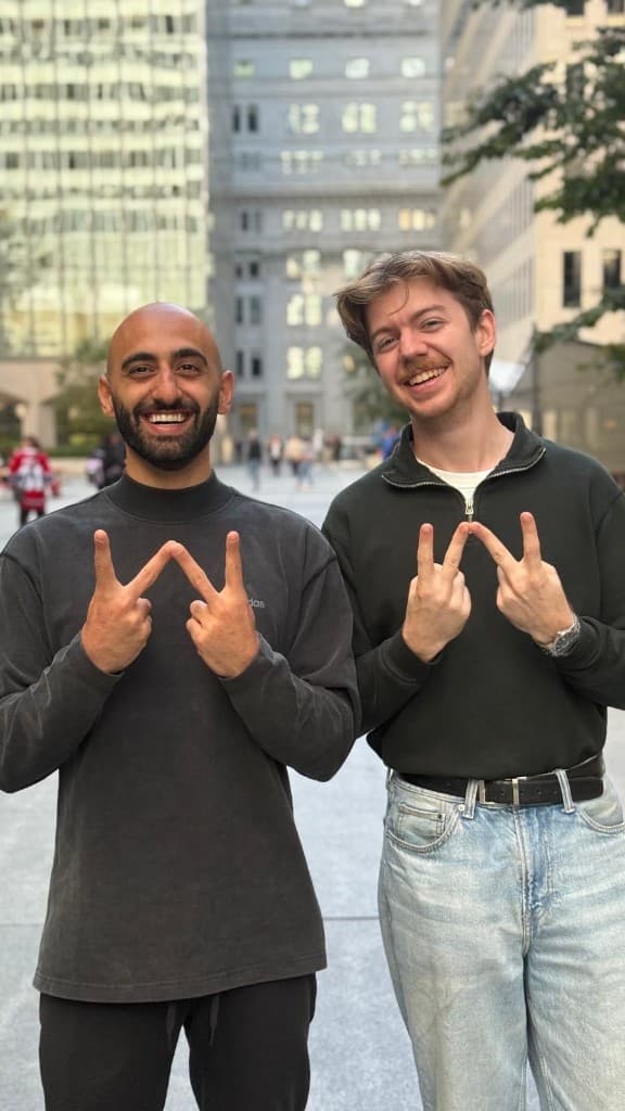 George & Max - Co-Founders of Wave Connect