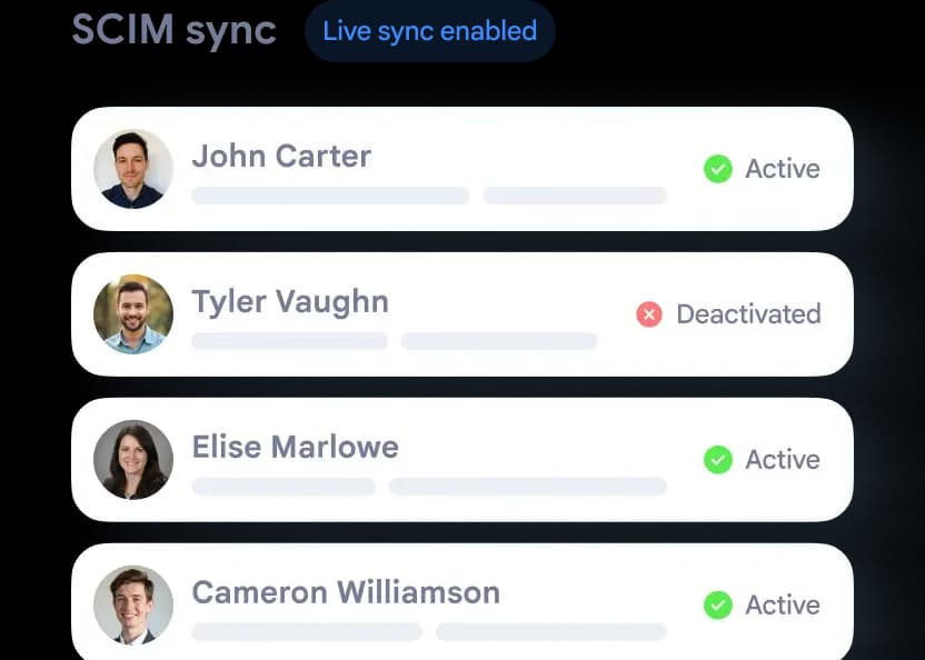Automated Provisioning (SCIM)
