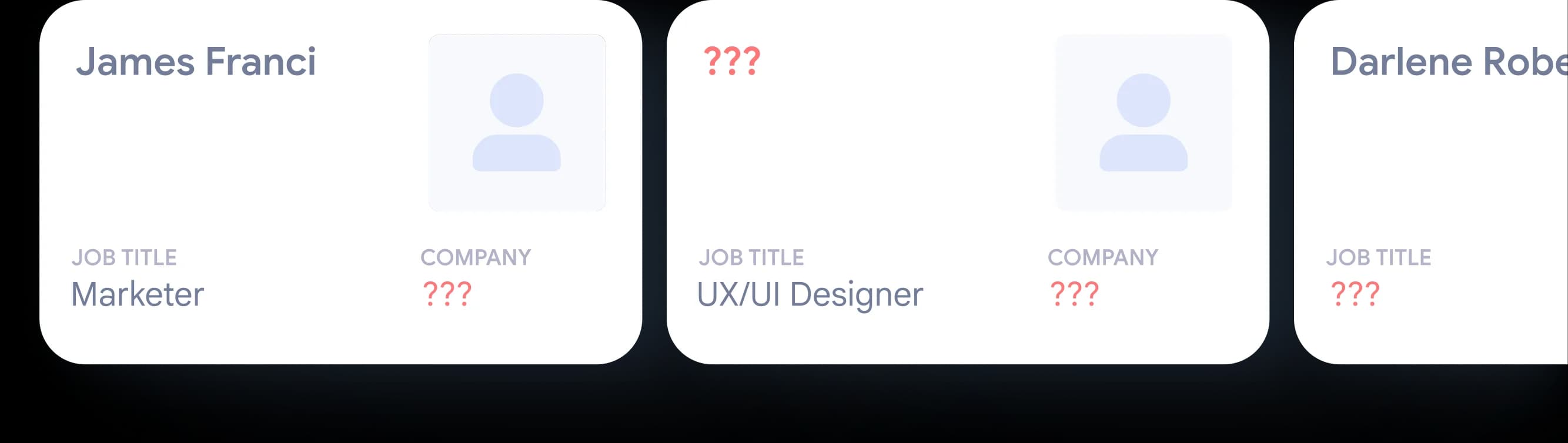 Faces and conversations that fade from memory