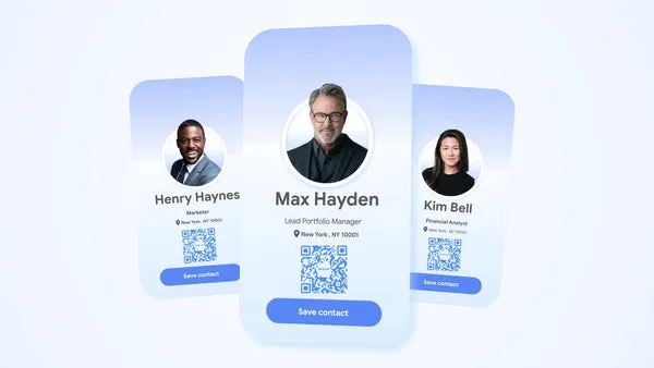 Digital business card demo