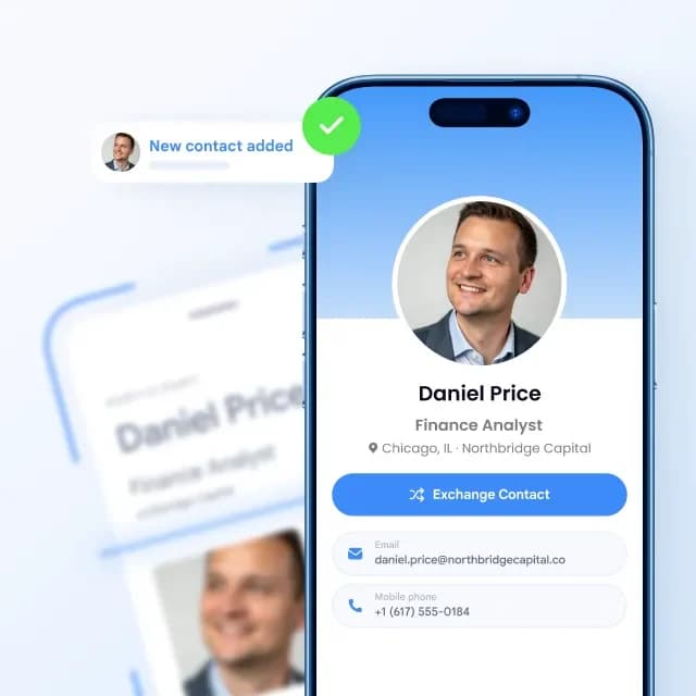 Numérisez n'importe quel badge d'événement depuis votre téléphone
