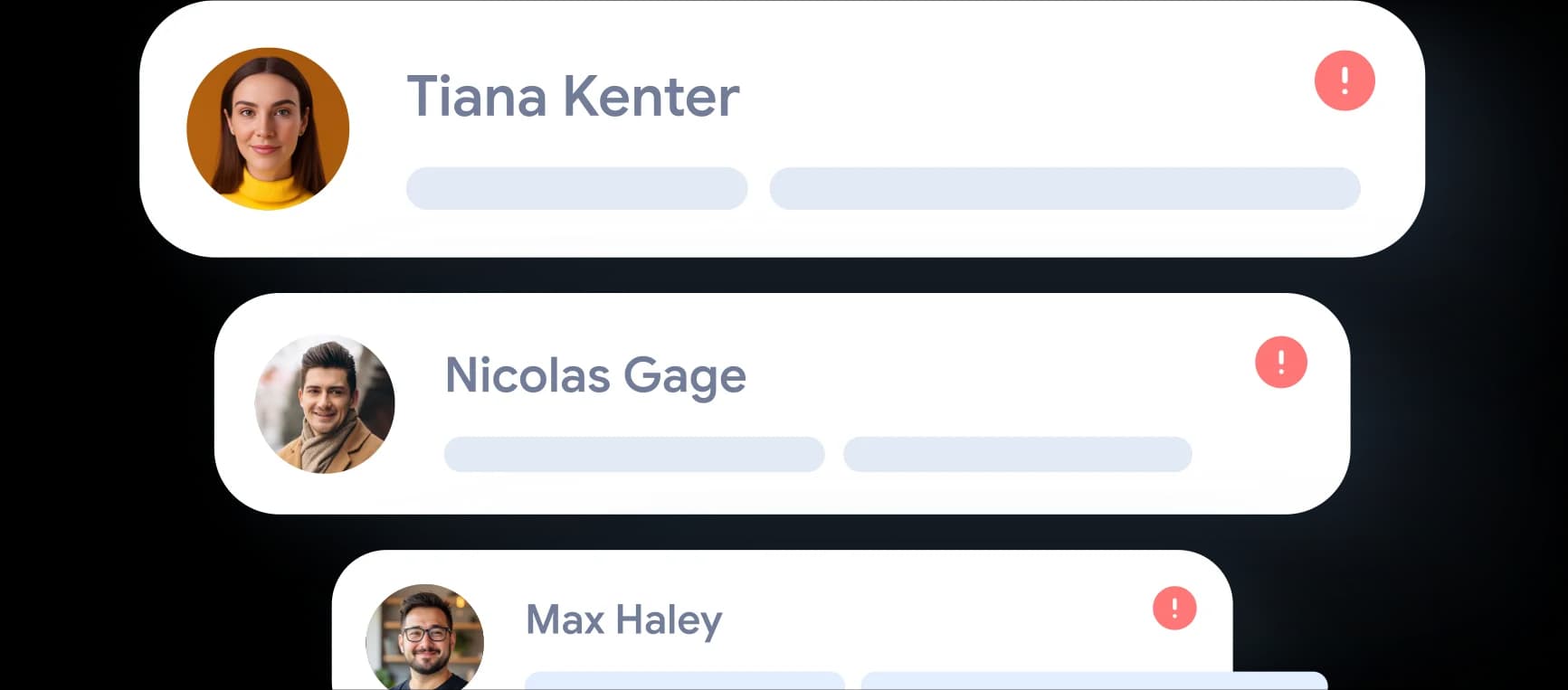 Outdated titles and contact info