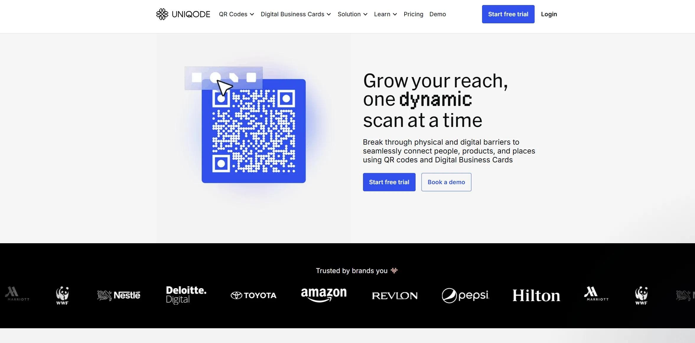 Uniqode Website