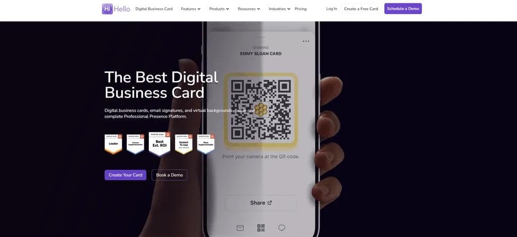 HiHello Website
