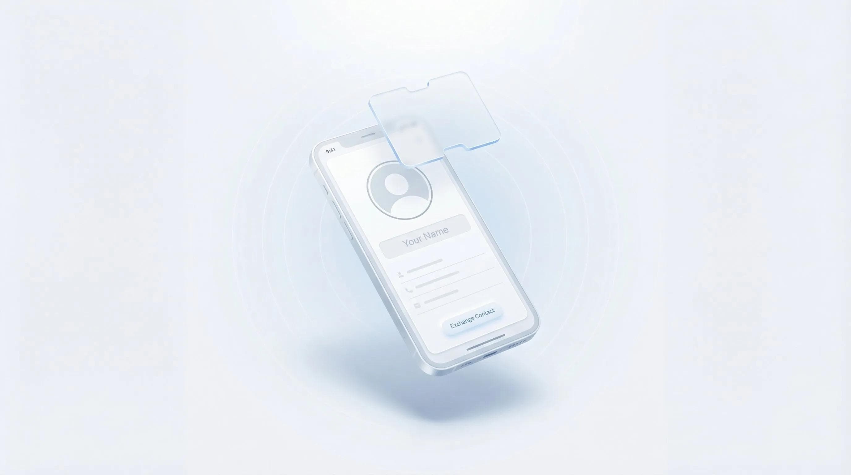 Exemplos do formato VCard mostrando diferentes campos de contato