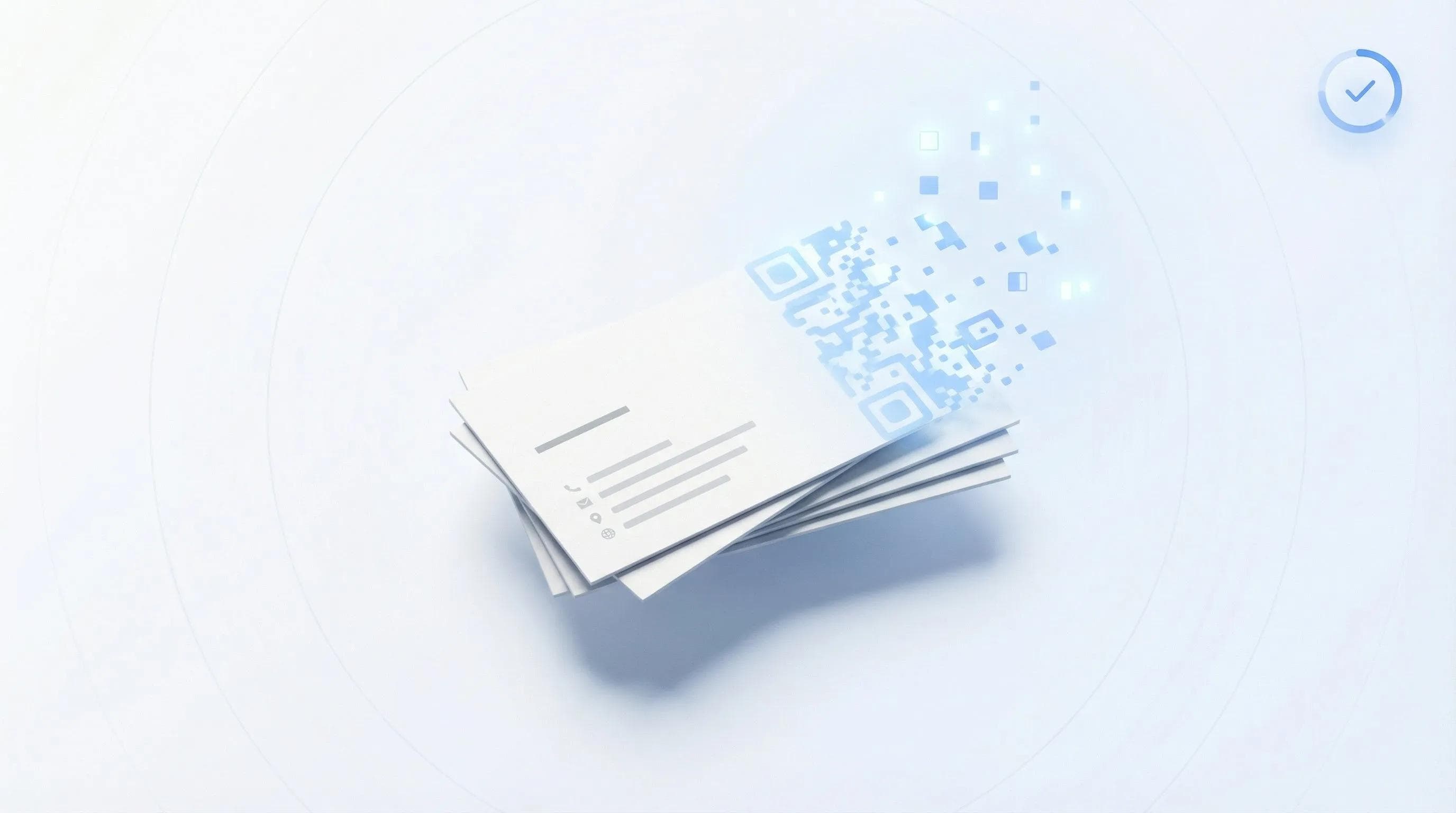 How to Digitize Paper Business Cards You Already Have (2026) - Wave Connect