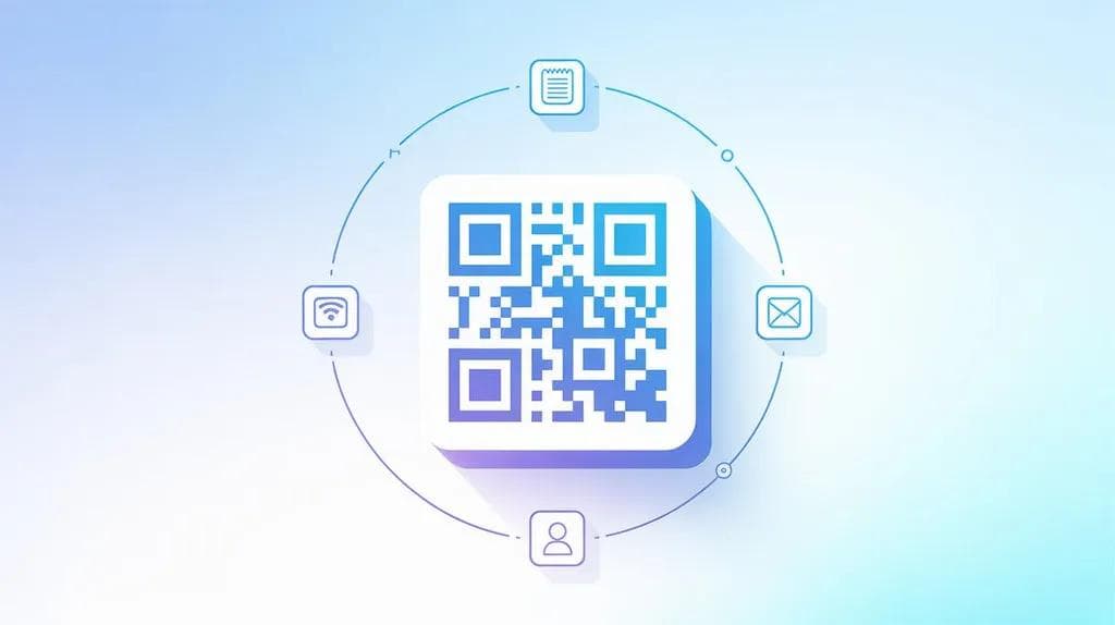 O que você pode armazenar em um QR code offline