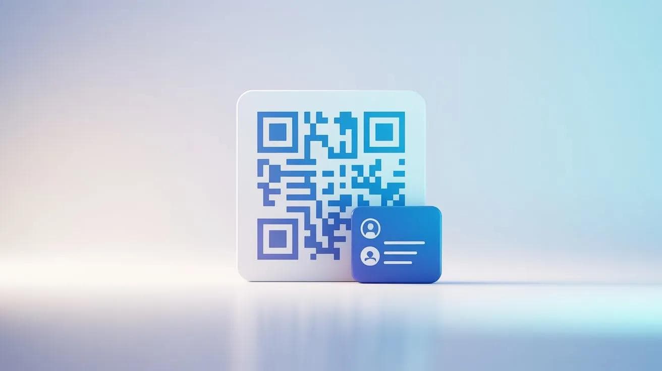 QR code offline para cartão de visita digital