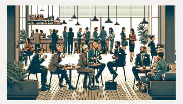 Conceito de networking e construção de relacionamentos profissionais