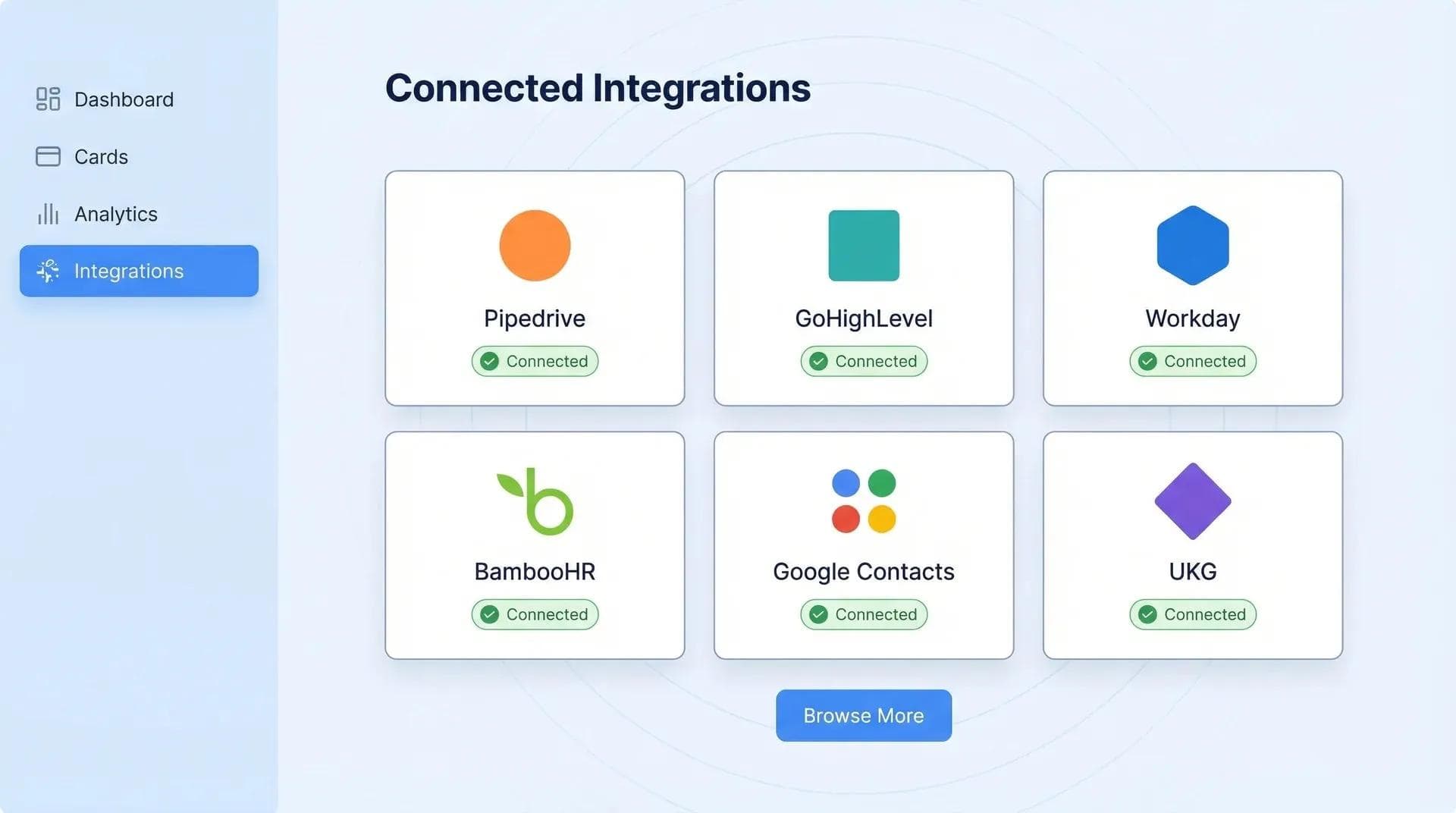 لوحة تحكم عمليات التكامل الجديدة مع أنظمة CRM في Wave Connect