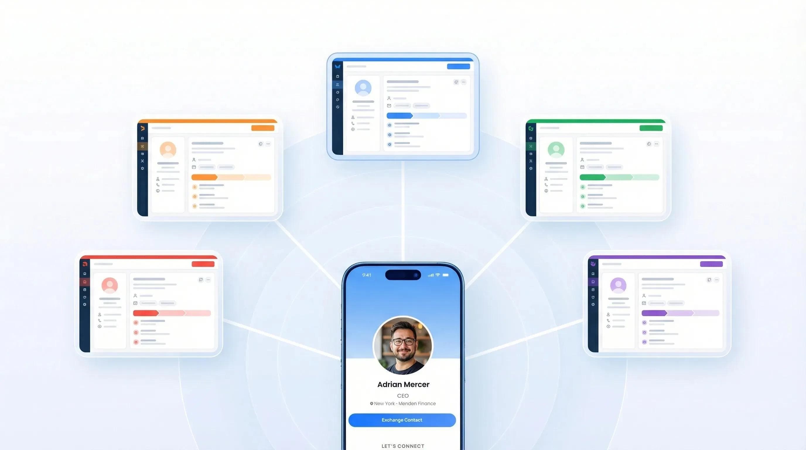 Wave Connect Integration mit den CRM-Plattformen HubSpot, Salesforce, Zoho und Pipedrive