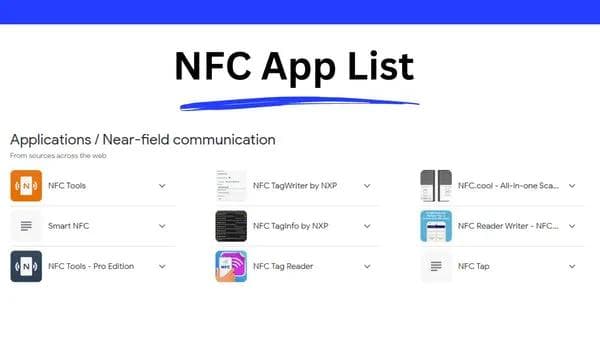 Eine Auswahl an NFC-Reader-Apps