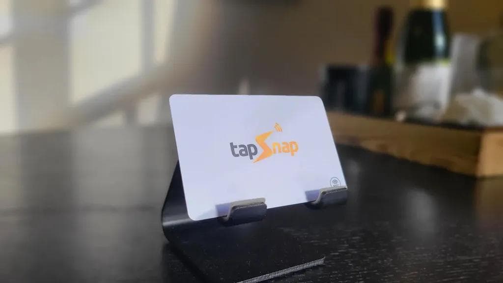TapSnap NFC-Visitenkarte