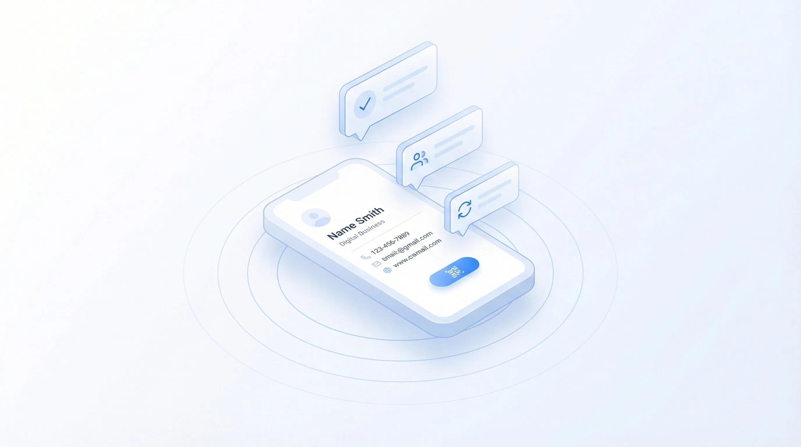 Configuración técnica y aprovisionamiento masivo de usuarios para tarjetas de visita digitales