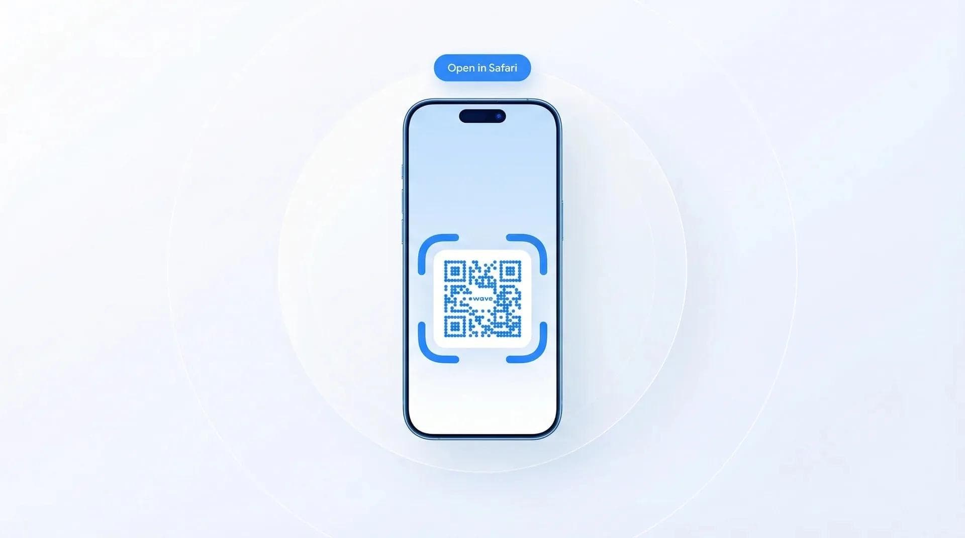 iPhone scannt einen QR-Code aus einem Foto per Live Text