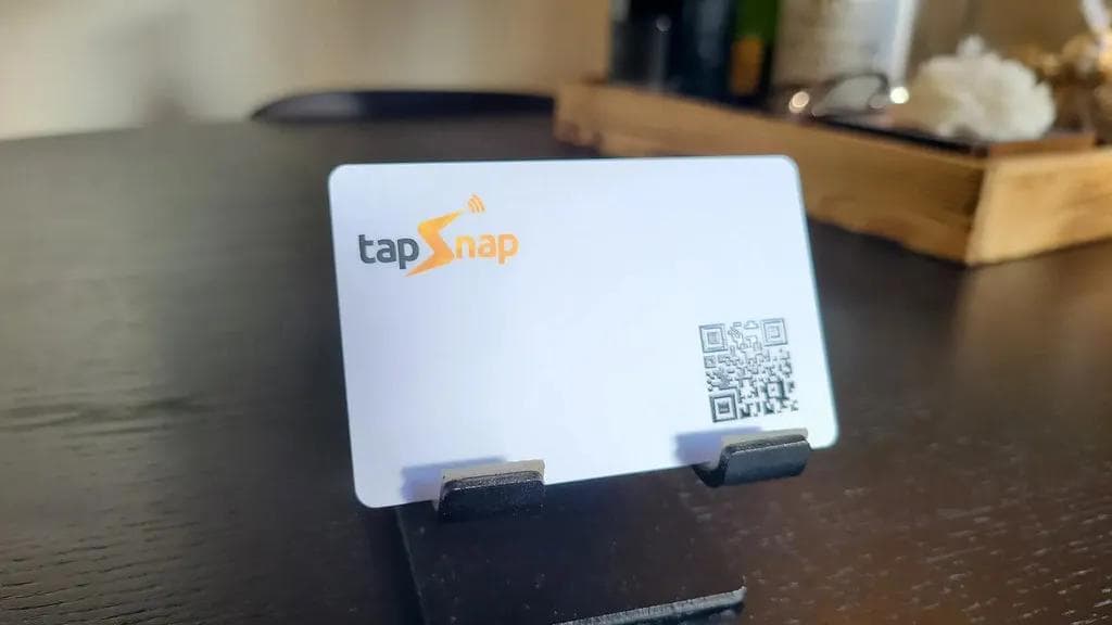 TapSnap NFC-Visitenkarte
