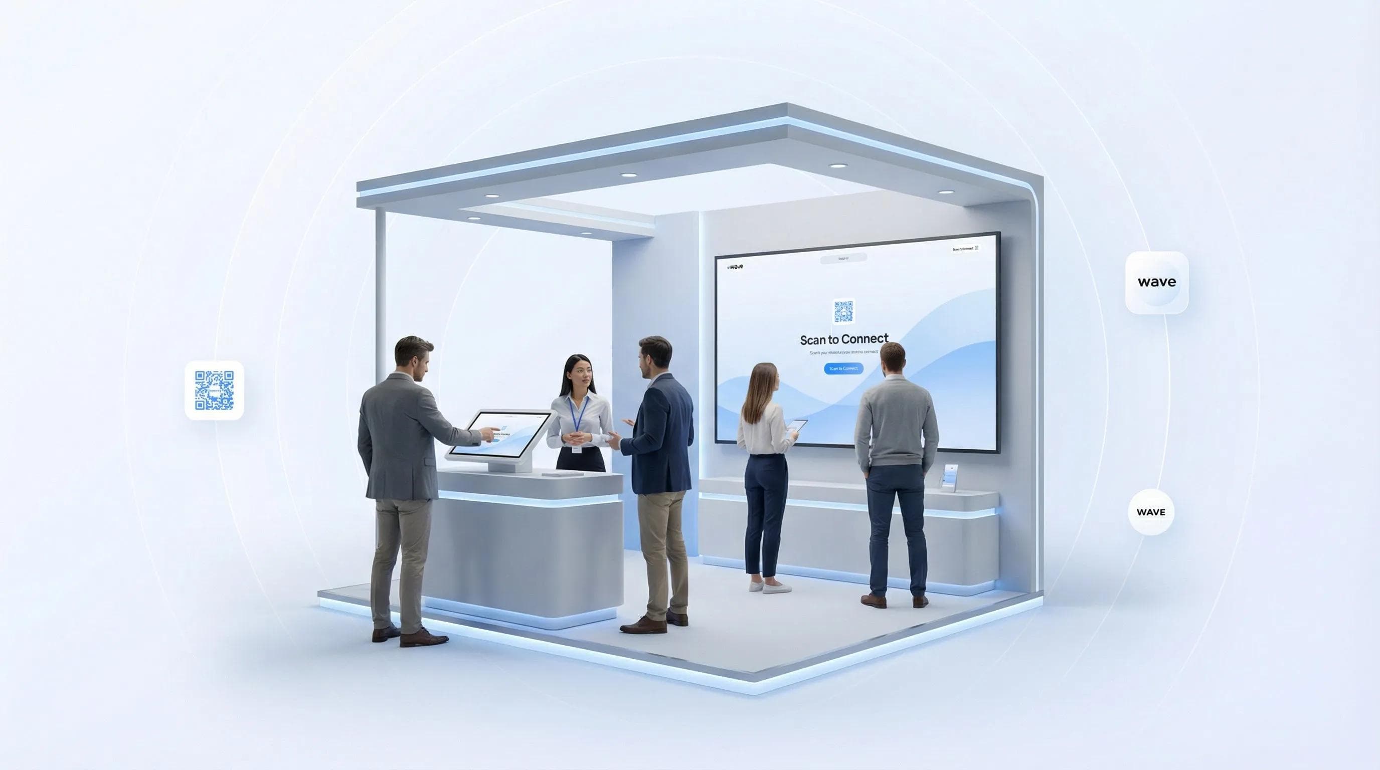 Creative Trade Show Booth Ideas That Actually Attract - Wave Connect