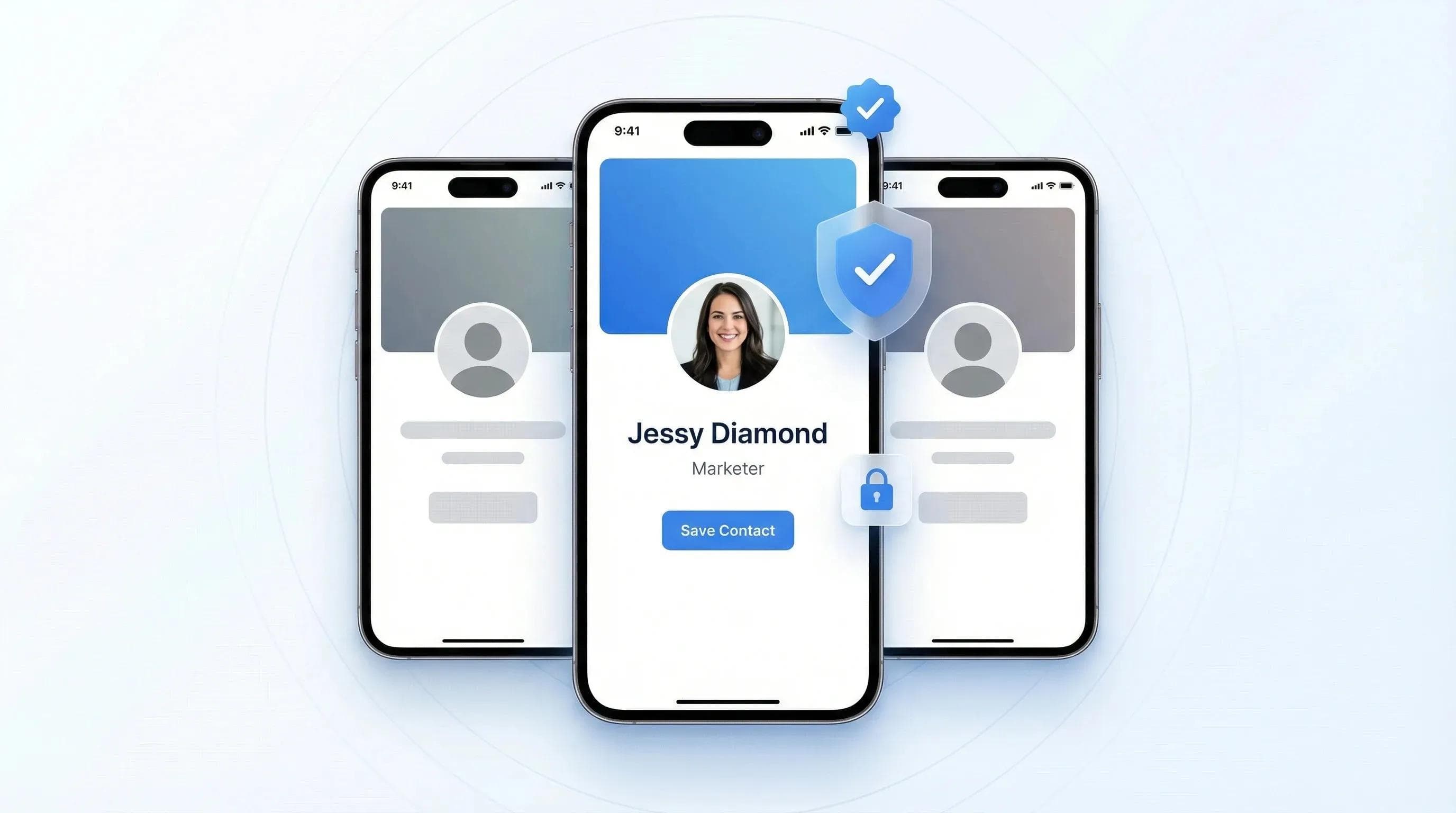 Fonctionnalités de sécurité et de conformité de Wave Connect avec bouclier et coches