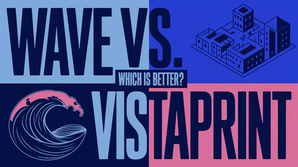 Vistaprint vs Wave: O confronto do cartão de visita digital