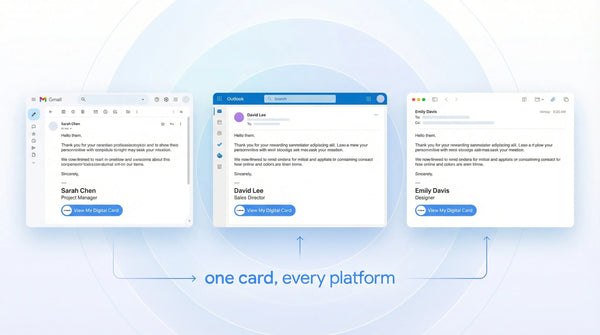 How to Add a Digital Business Card to Your Email Signature