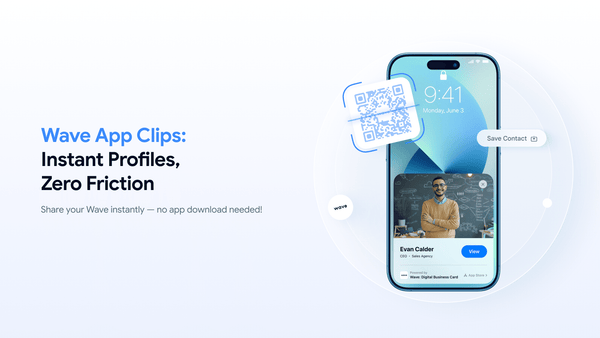 wave connect app clip sharing