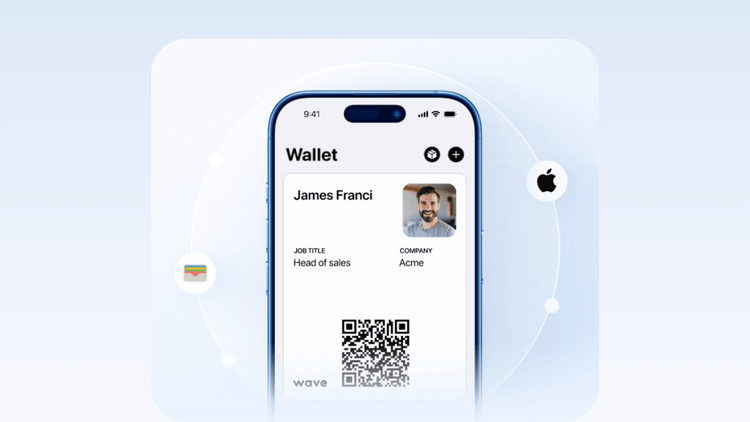 digital business card apple wallet