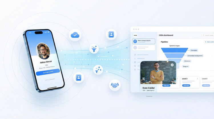 Digital Business Cards with CRM Integration
