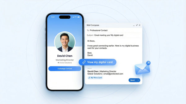 How to Email Your Digital Business Card complete guide