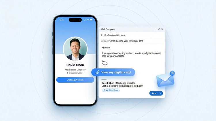 How to Email Your Digital Business Card complete guide