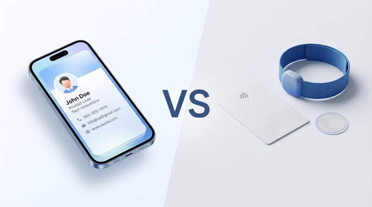 Wave Connect vs Dot Card digital business card comparison 2026