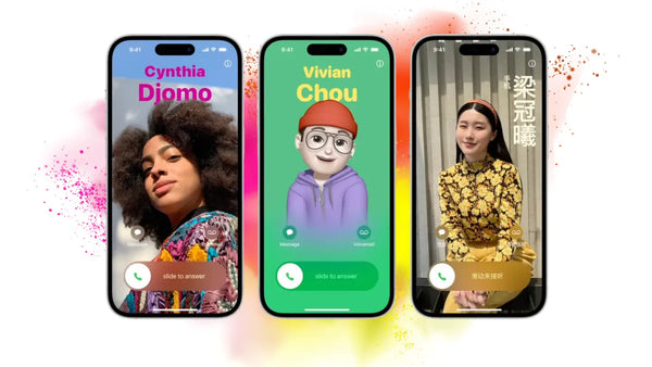 iphone contact cards
