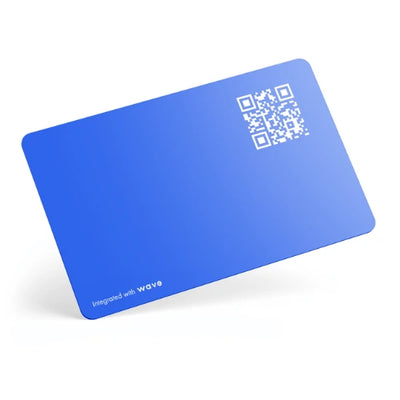 Blue Smart QR Card