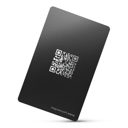 Metal NFC Card with QR Code