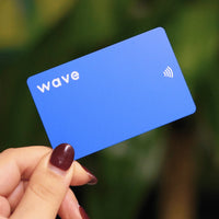 Wave Digital Business Card-Blue#color_matte-blue