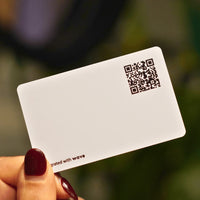 Wave Digital Business Card-White#color_matte-white
