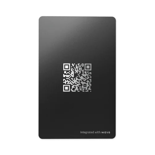 QR Code NFC Metal Card