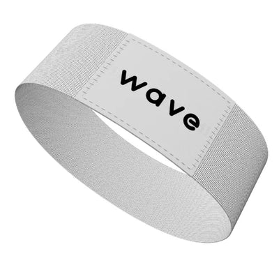 White Wave NFC wristband