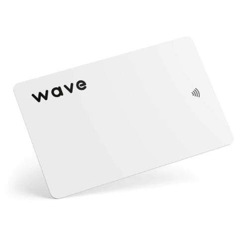 White Wave NFC Card